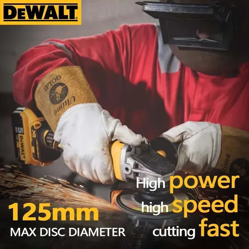20V MAX XR Cordless Brushless 4.5 in. Slide Switch Small Angle Grinder with Kickback Brake (Tool Only)