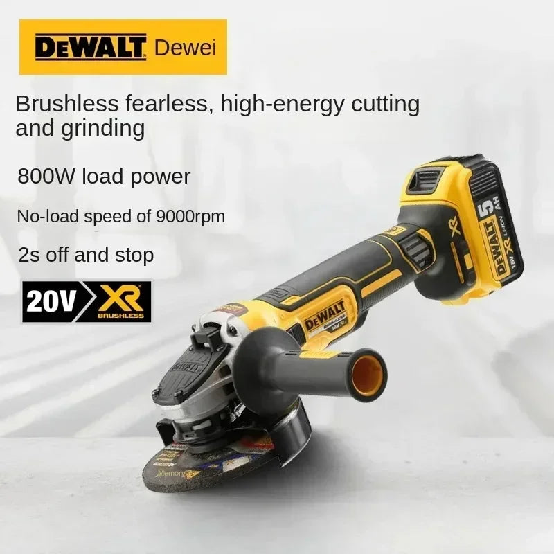 20V MAX XR Cordless Brushless 4.5 in. Slide Switch Small Angle Grinder with Kickback Brake (Tool Only)