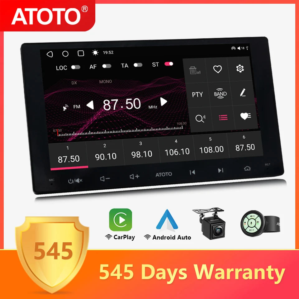 CarAudioGuySupply_ATOTO S8G2094MS 9" inch Android Double DIN Car Stereo