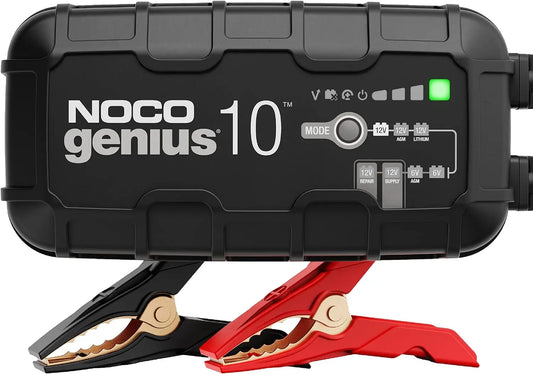 CarAudioGuySupply_NOCO GENIUS10 10A Smart Car Battery Charger 6V and 12V Automotive Charger