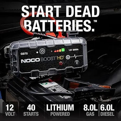 CarAudioGuySupply_NOCO Boost HD GB50 1500A UltraSafe Car Battery Jump Starter