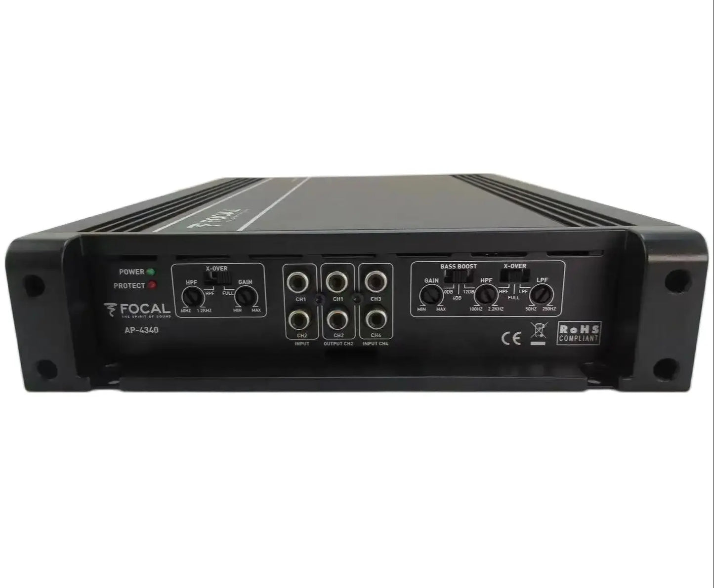 CarAudioGuySupply_Focal AP-4340 70w x 4 @ 4ohms Class A/B 4 Channel Amplifier