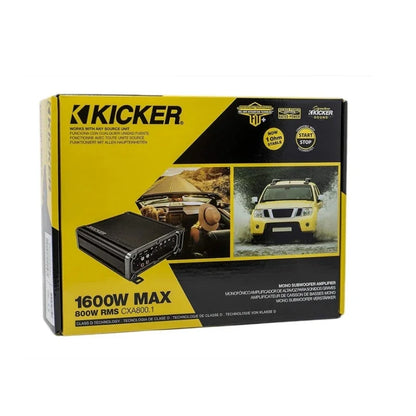 CarAudioGuySupply_Kicker CXA8001 800 Watt Mono Class D Subwoofer Amp